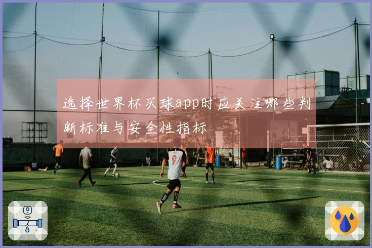选择世界杯买球app时应关注哪些判断标准与安全性指标