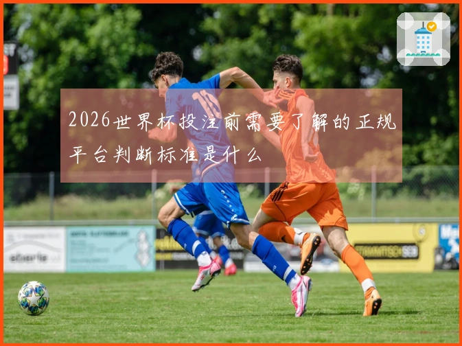 2026世界杯投注前需要了解的正规平台判断标准是什么